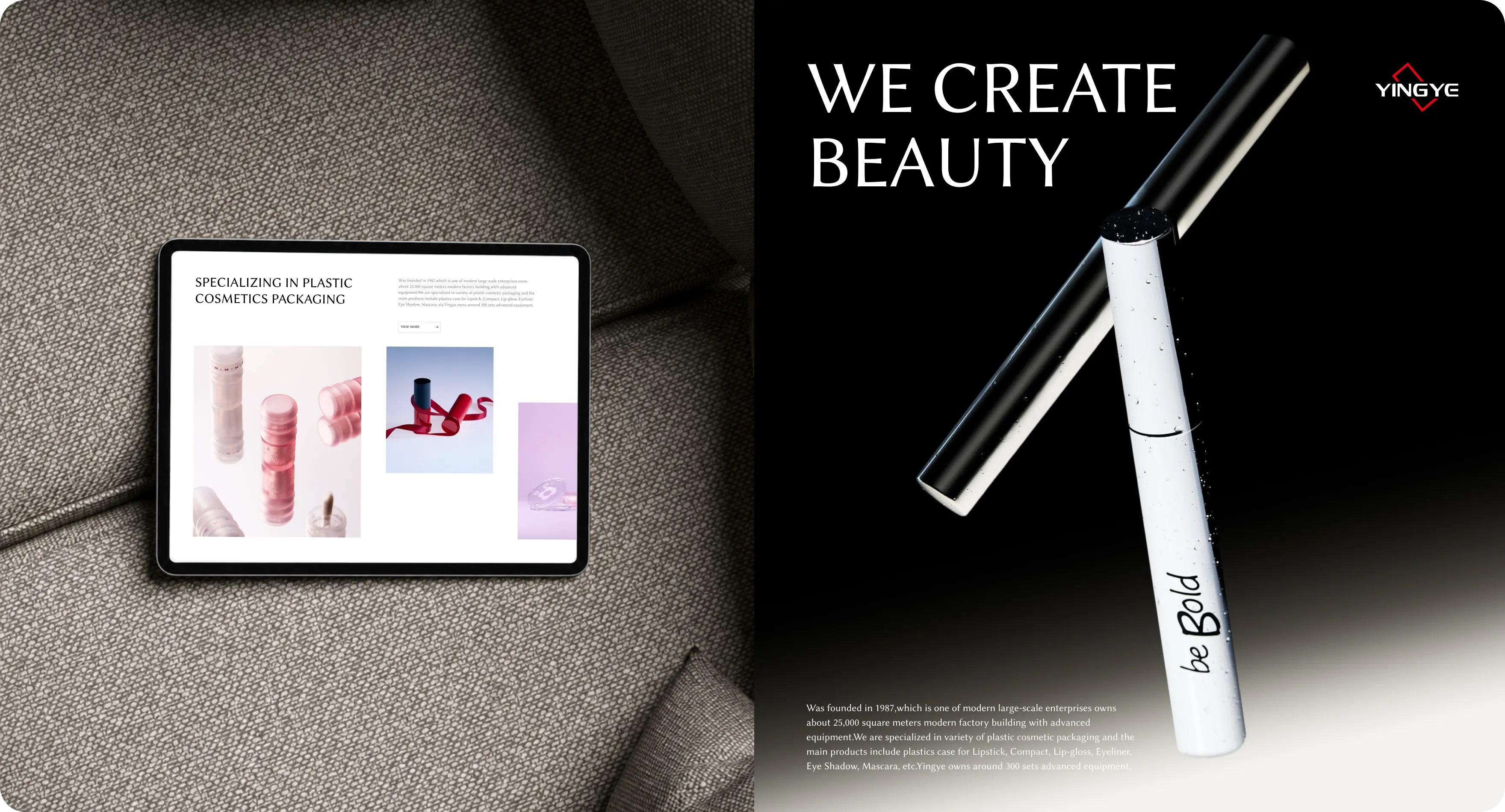 Yingye website design