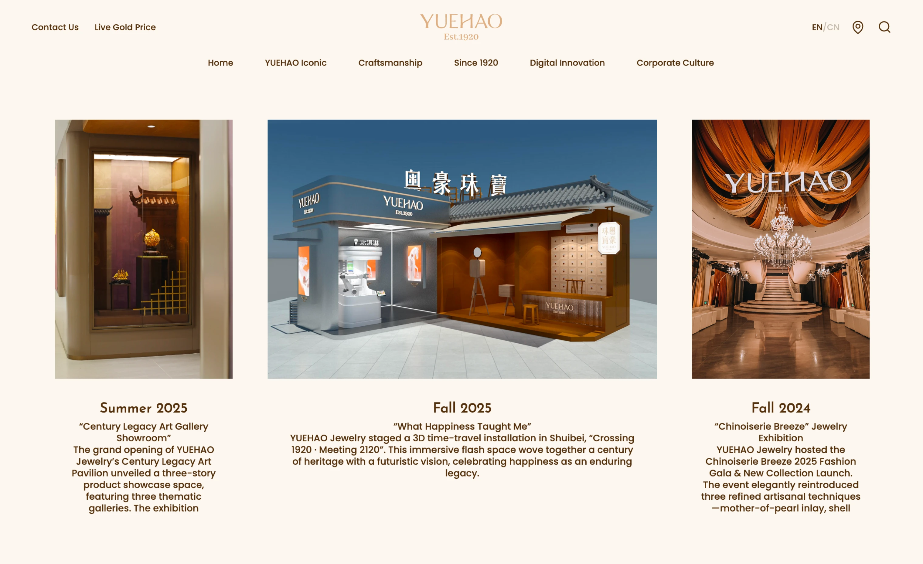 Yuehao website design 10