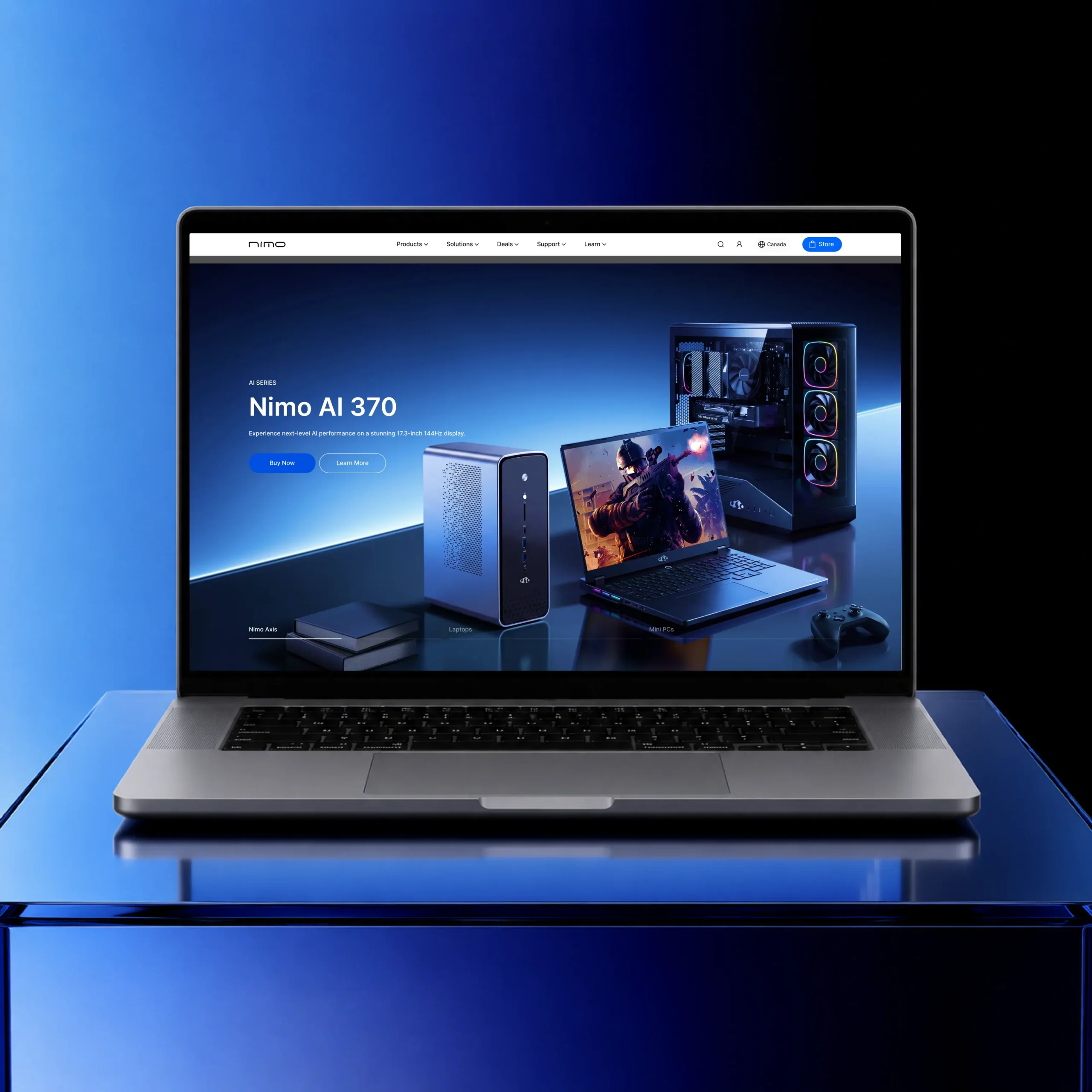 Nimo website design1