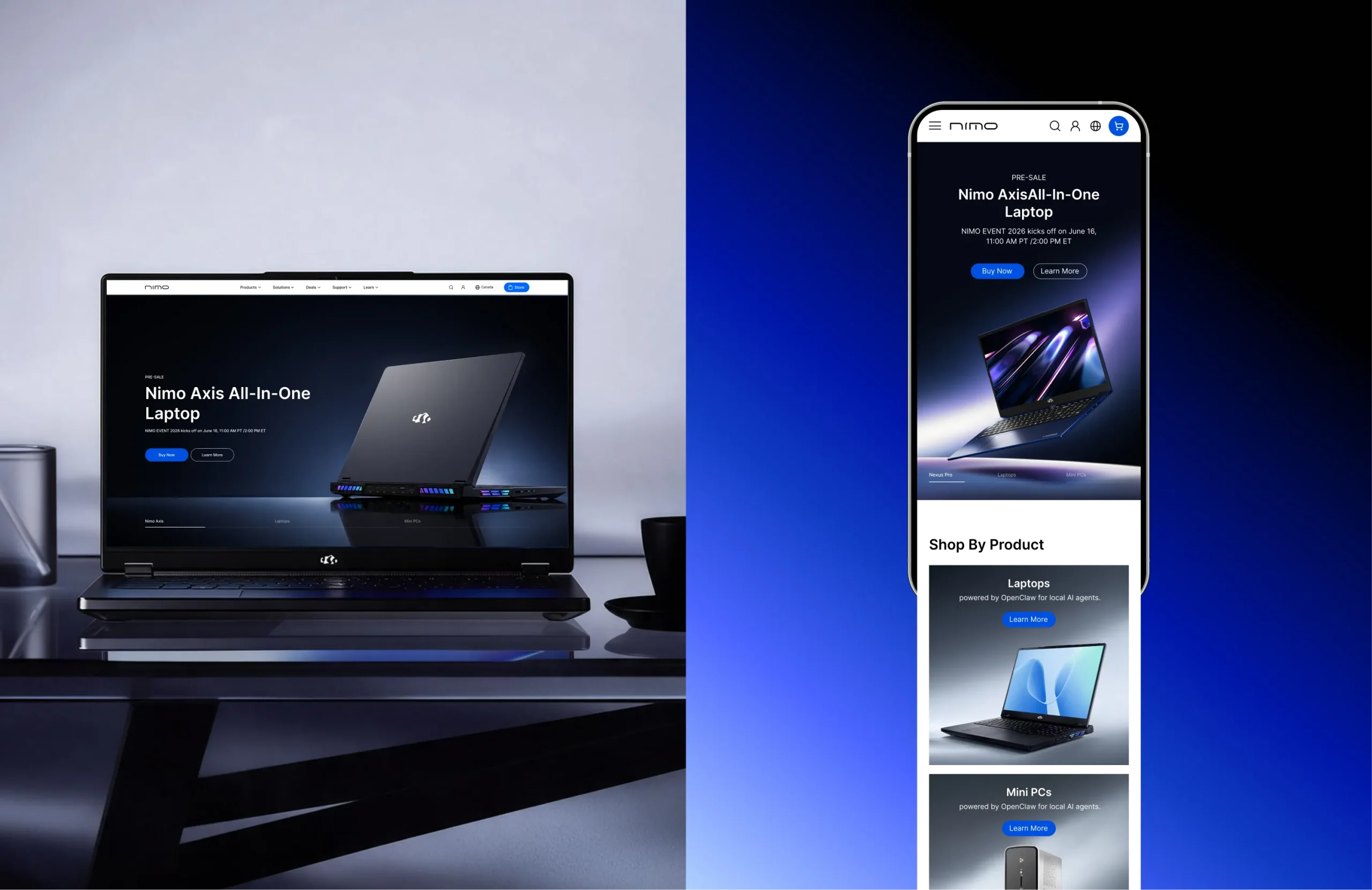 Nimo website design11